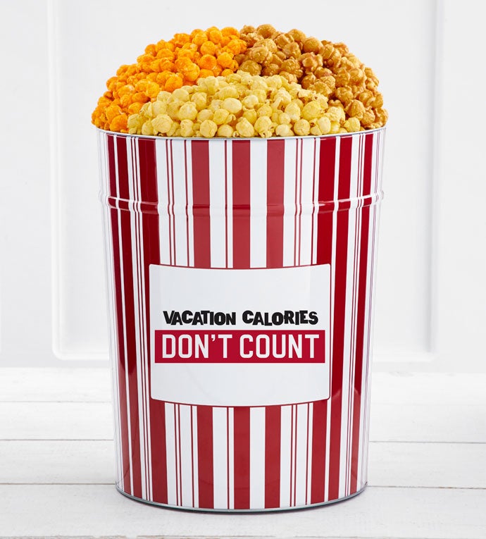 Tins With Pop® 4 Gallon Vacation Calories Don't Count