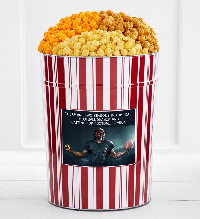 Tins With Pop® 4 Gallon Football Season
