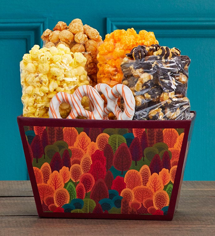 Colors Of Fall Gift Bin
