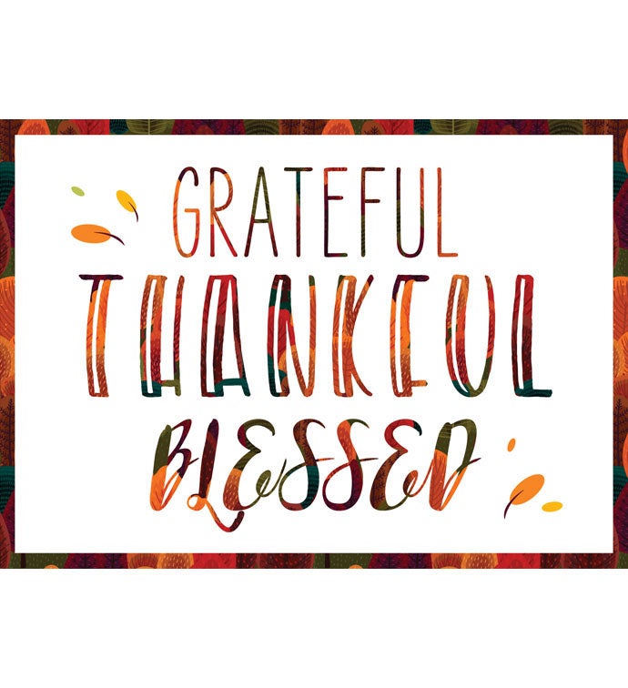 Cards With Pop® Grateful Thankful Blessed