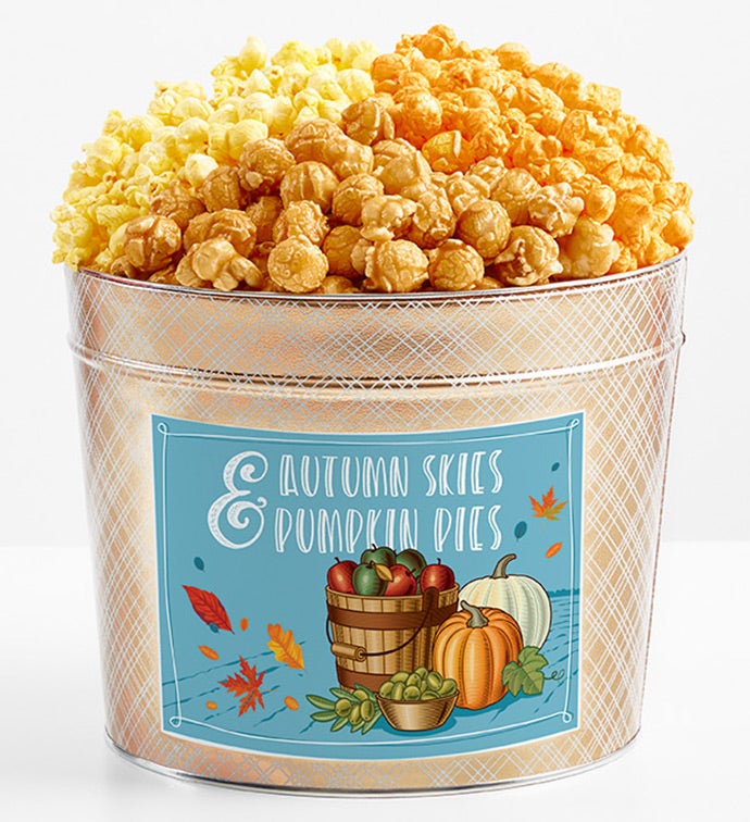 Tins With Pop® Autumn Skies And Pumpkin Pies
