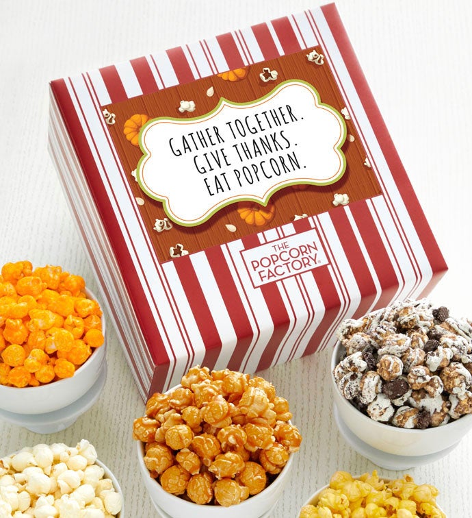 Packed With Pop® Gather Together Give Thanks Eat Poporn
