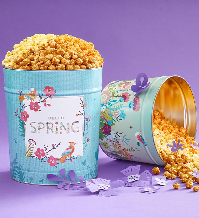 Botanical 3 1/2 Gallon 3 Flavor Popcorn Tin