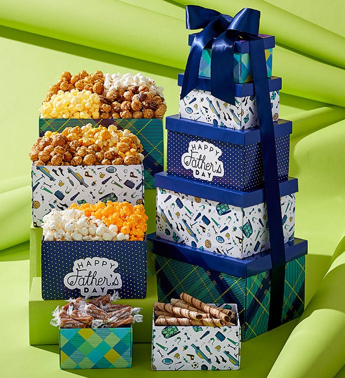 Dad’s Favorite Things 5 Gift Box Tower