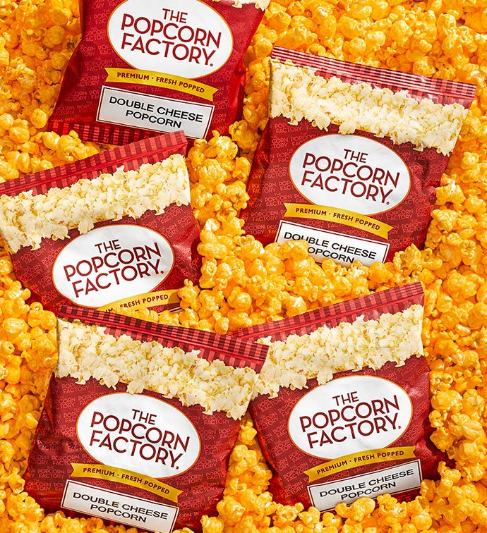 100 Count Double Cheese 6x7 Red Foil Bags