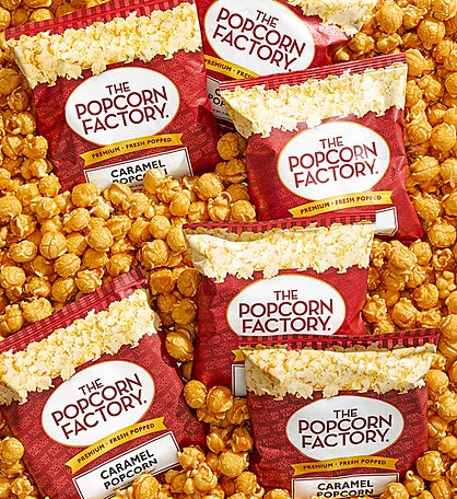 100 Count Caramel Popcorn Bags