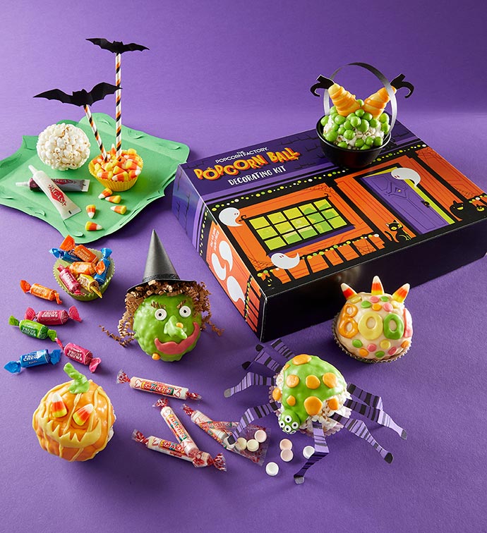 Halloween Popcorn Ball Decorating Kit