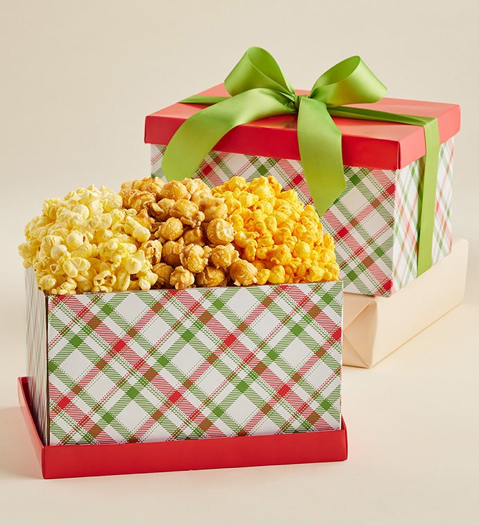 Holiday Plaid Incredible Gift Box