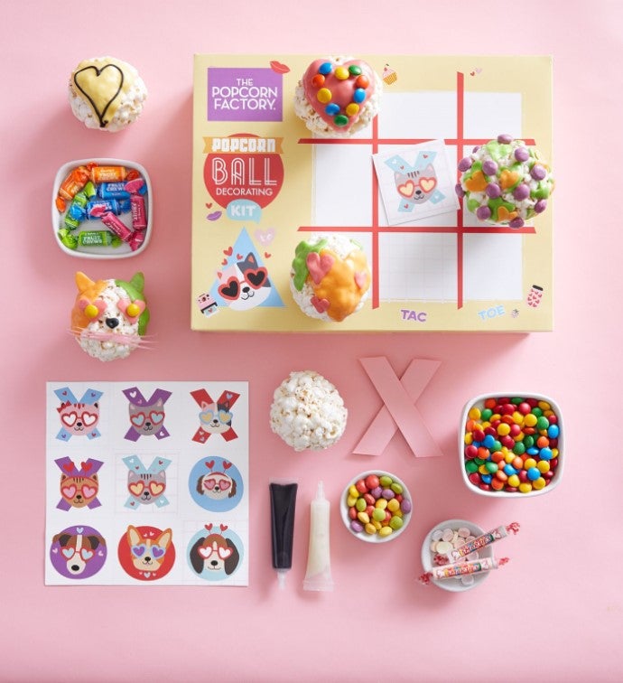 Valentine's Day Popcorn Ball Decoration Kit