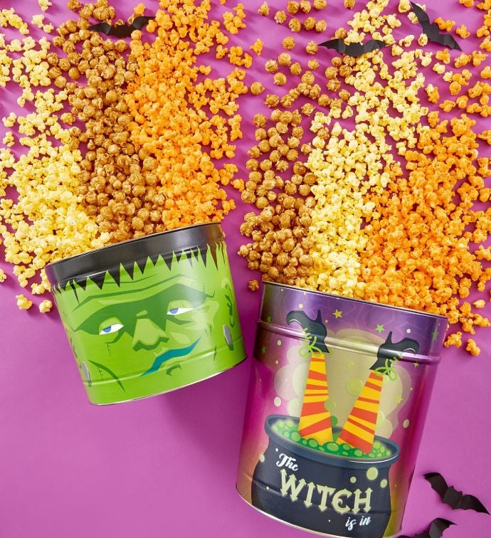 Monster Mischief 2 Gallon 3 Flavor Popcorn Tin