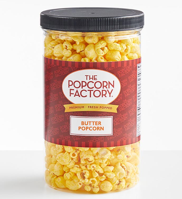 7 Inch Butter Popcorn Canister