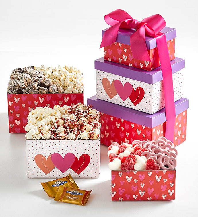 Forever Hearts 3 Box Gift Tower