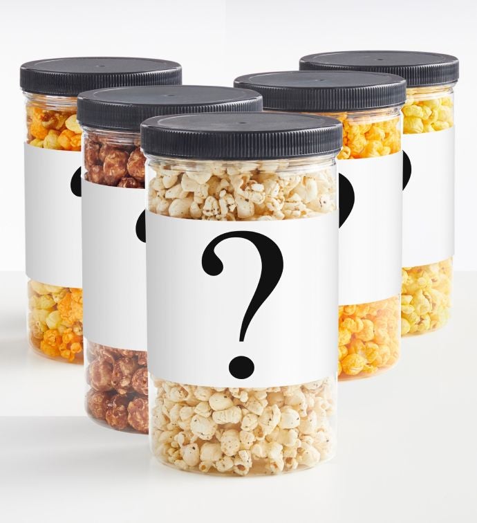 TPF Retro 6 1/2 Gallon 3 Flavor Popcorn Tin