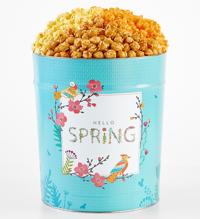 Botanical 3 1/2 Gallon 3 Flavor Popcorn Tin