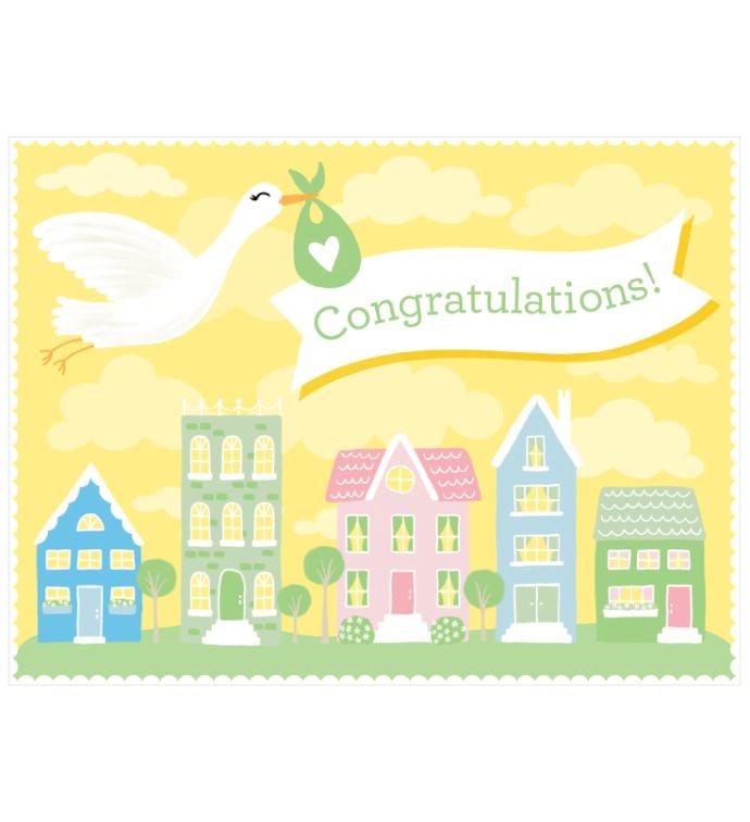 New Baby Congratulations Greeting Card