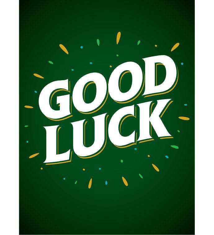 Good Luck Greeting Card