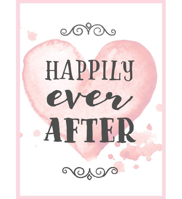 Happily Ever After Wedding Greeting Card