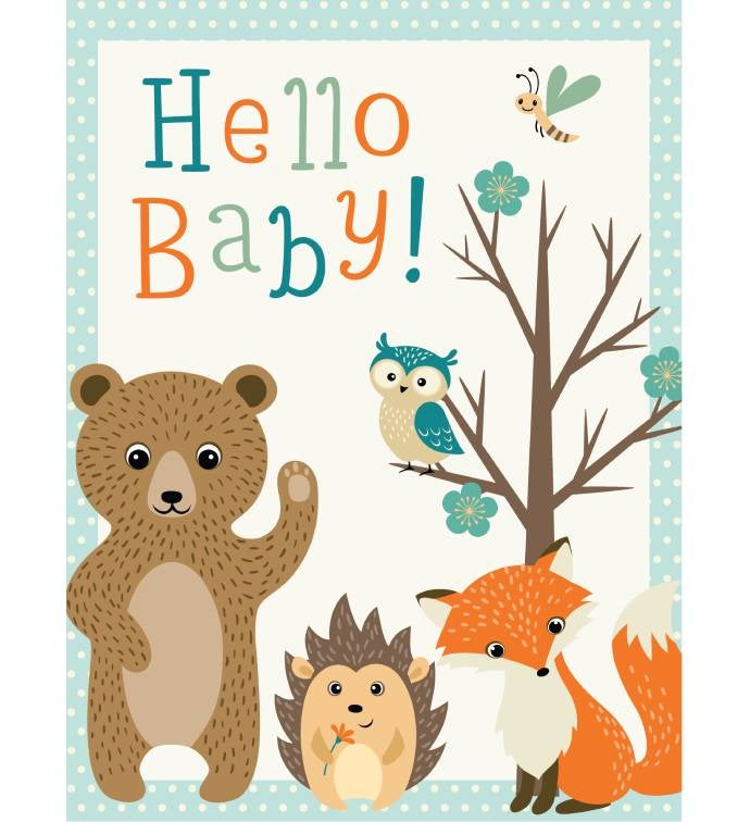 Hello Baby Greeting Card