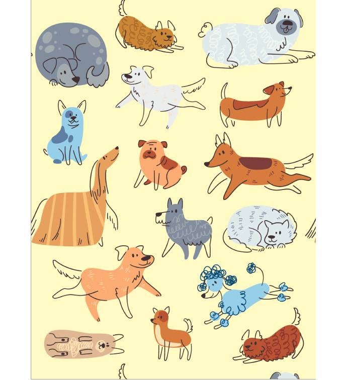 Dogs Greeting Card