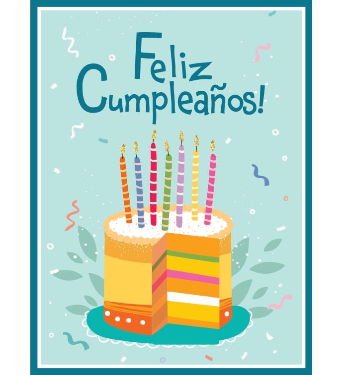 Feliz Cumpleanos Greeting Card