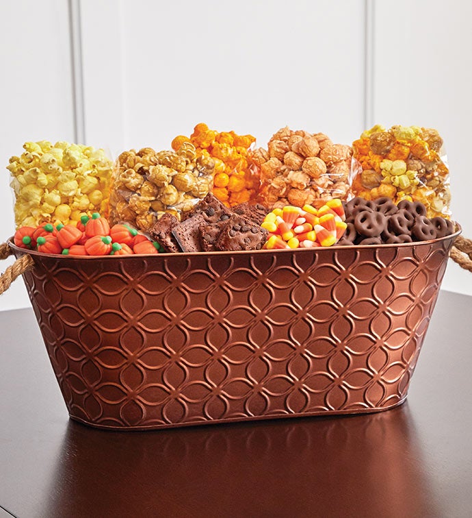 It's Fall Y'all Bronze Gift Basket