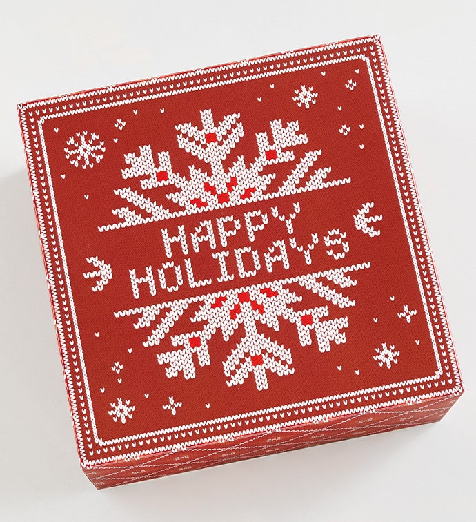 Happy Holidays Sweater Gift Box