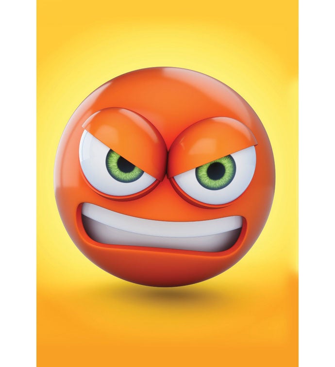 Cards With Pop® Emoji So Mad