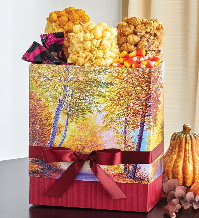 Autumn Canvas Gift Box
