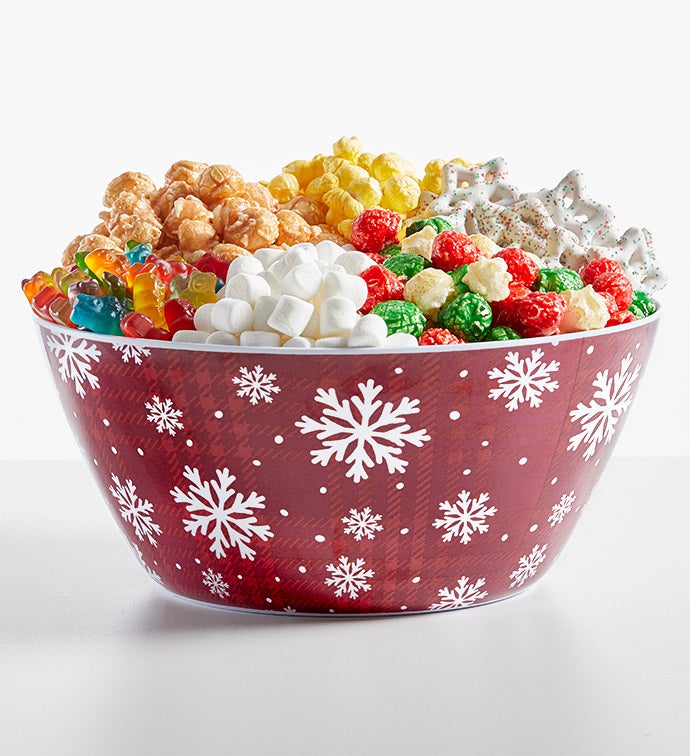 DIY Cozy Holiday Popcorn Bowl Kit