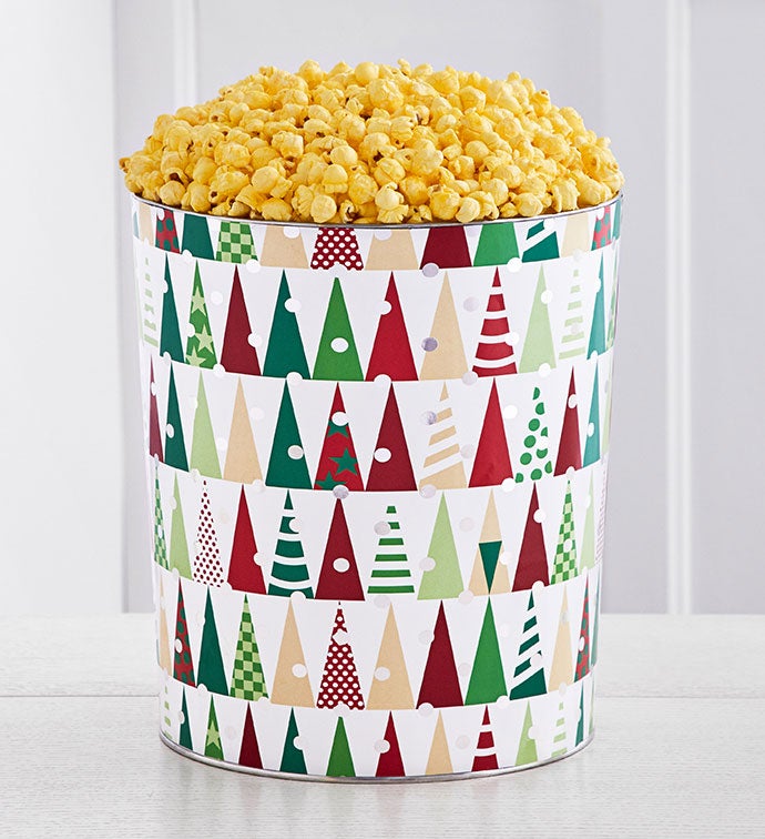 Twinkling Trees Popcorn Tins