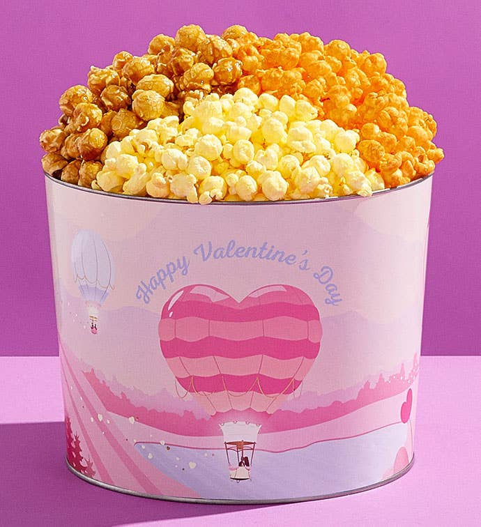 Gallon Flavor Popcorn Tin
