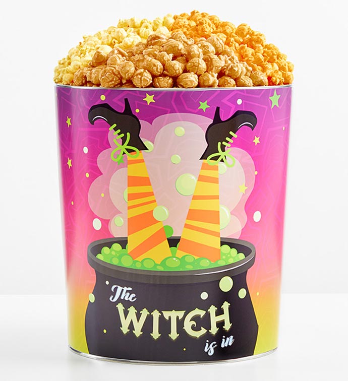 Monster Mischief 3 1/2 Gallon 3 Flavor Popcorn Tin