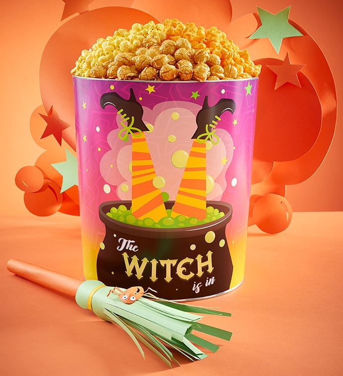 Monster Mischief 3 1/2 Gallon 3 Flavor Popcorn Tin