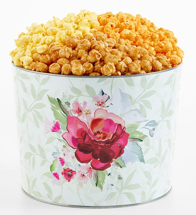 Mother’s Day Bouquet 2 Gallon 3 Flavor Popcorn Tin