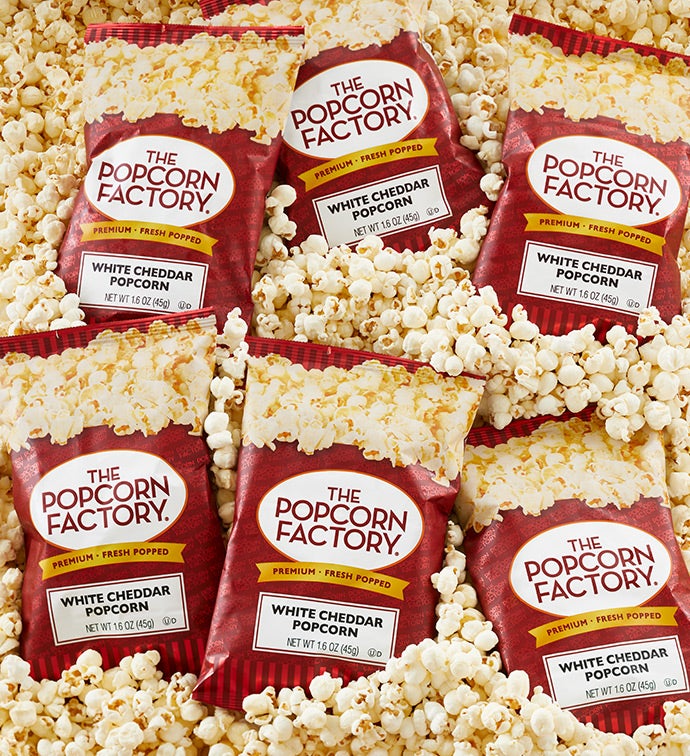 100 Count White Cheddar Popcorn Bags