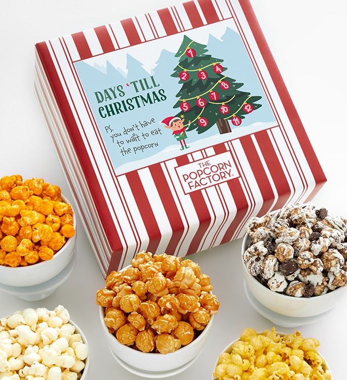 Packed With Pop&reg; Days 'Till Christmas Elf & Tree  3 Flavor