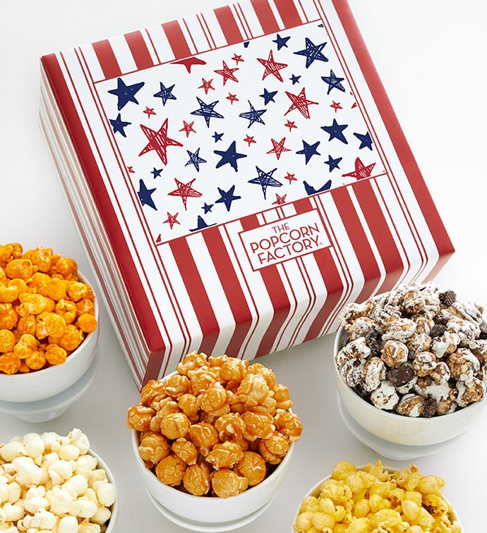 Packed With Pop® Red & Blue Stars 