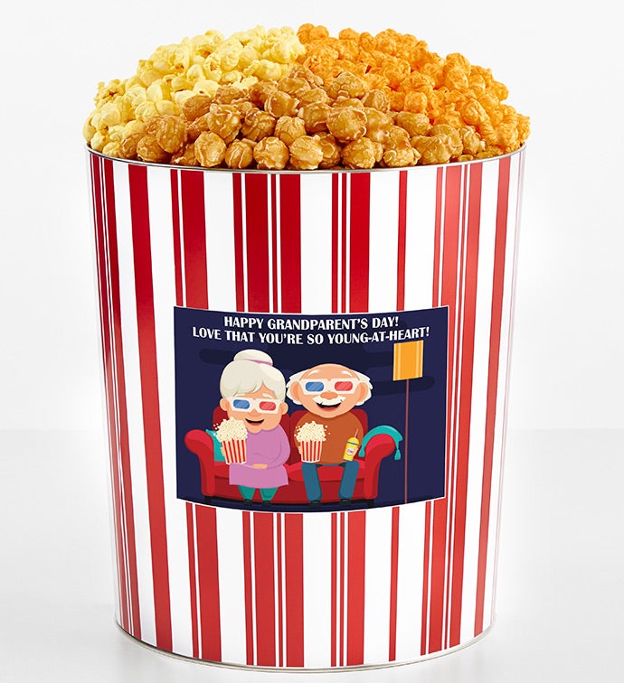 Tins With Pop® 3.5 Gallon Happy Grandparents Day