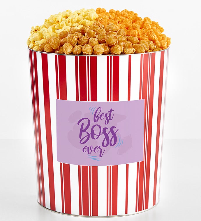 Tins With Pop® 3.5 Gallon Best Boss Ever 3 Flavor
