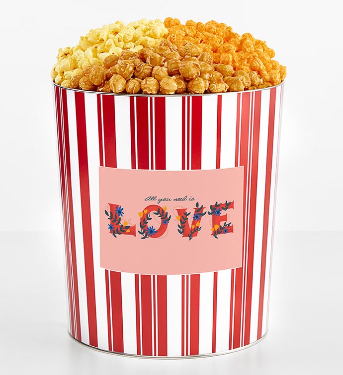 Tins With Pop® 3.5 Gallon All You Need Is Love 3 Flavor
