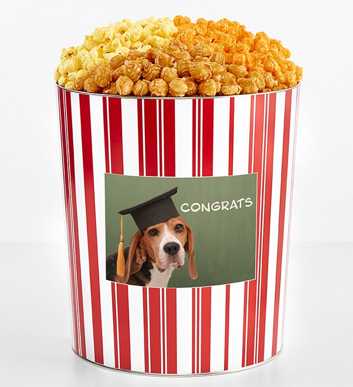 Tins With Pop 3.5 Gallon&amp;reg; Congrats Dog