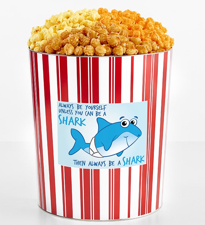 Tins With Pop® 3.5 Gallon Always Be A Shark 3 Flavor