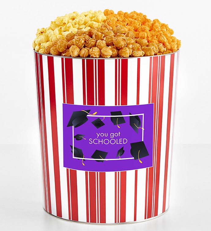 Tins With Pop 3.5 Gallon&amp;reg; You Got Schooled Caps