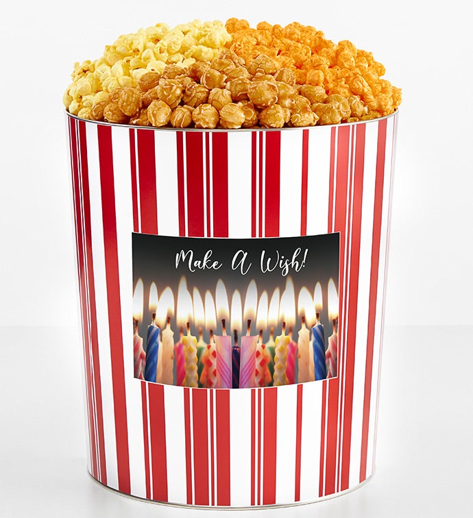 Tins With Pop® 3.5 Gallon Socially Distant Hug   Heart 3 Flavor