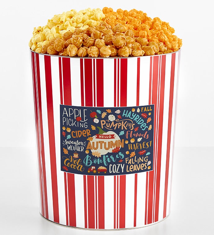 Tins With Pop® 3.5 Gallon Hello Fall Pumpkins 3 Flavor