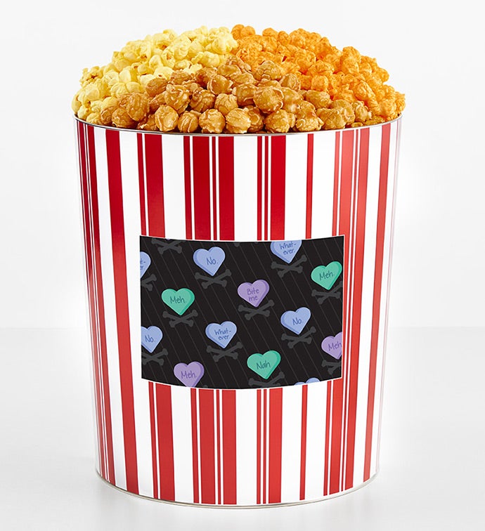 Tins With Pop® 3.5 Gallon Hearts With Crossbones 3 Flavor