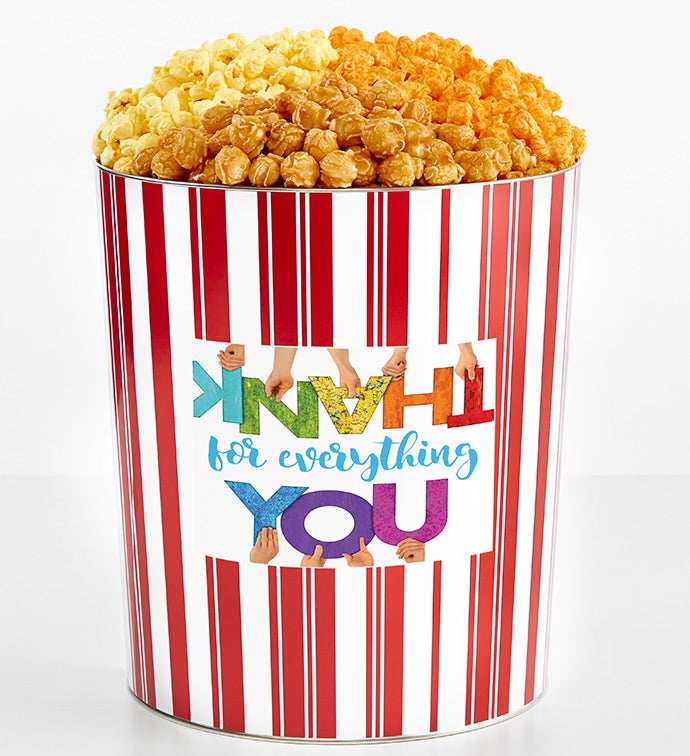 Tins With Pop® 3.5 Gallon Thank You Color 3 Flavor
