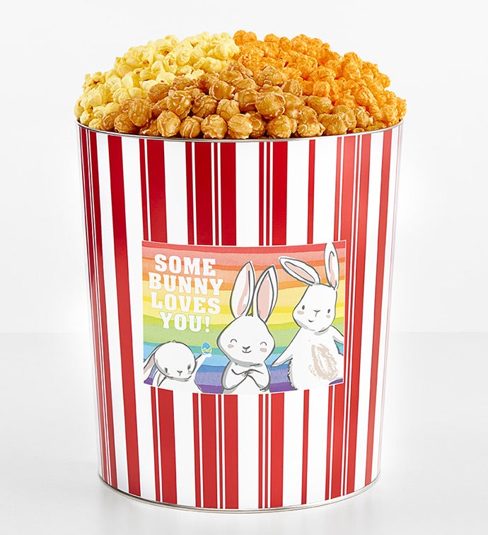 Tins With Pop® 3.5 Gallon Some Bunny Loves You Rainbow 3 Flavor
