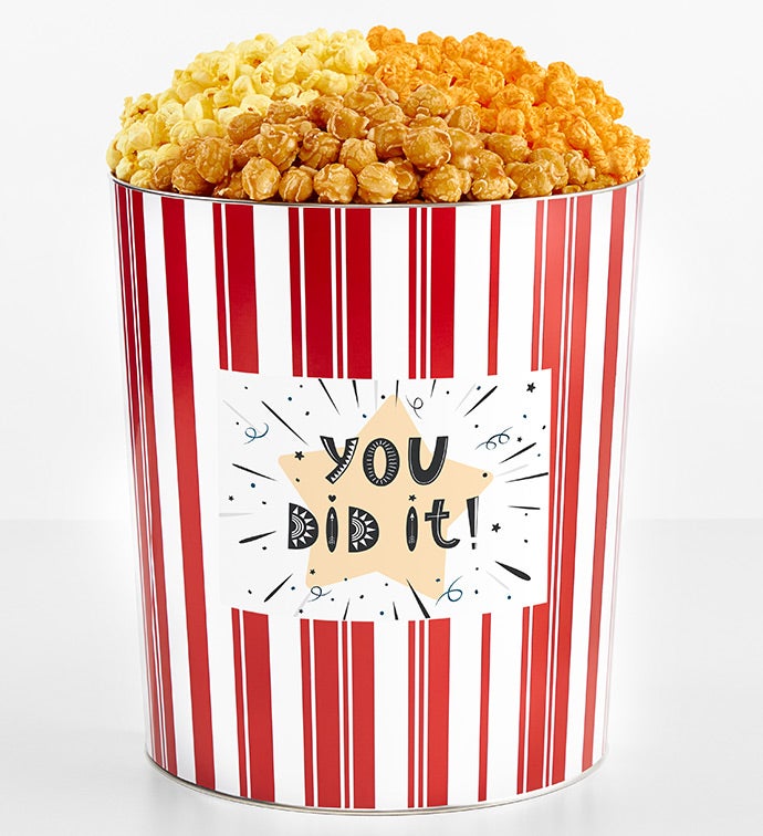 Tins With Pop® 3.5 Gallon Celebrate Success 3 Flavor