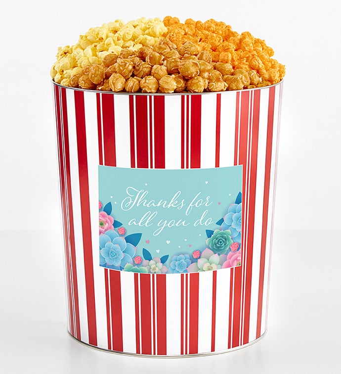 Tins With Pop® 3.5 Gallon  Thanks For All You Do